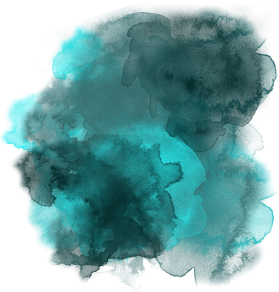Watercolor Fluid Smokey Abstract