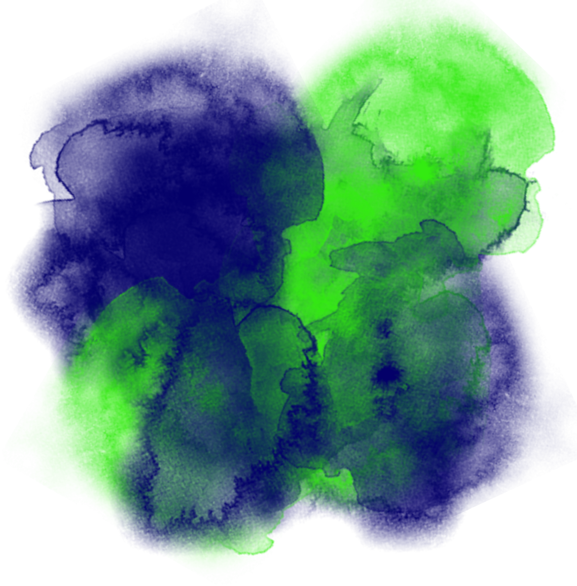 Watercolor Fluid Smokey Abstract